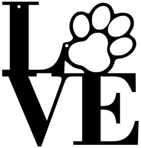Dog Love clip art