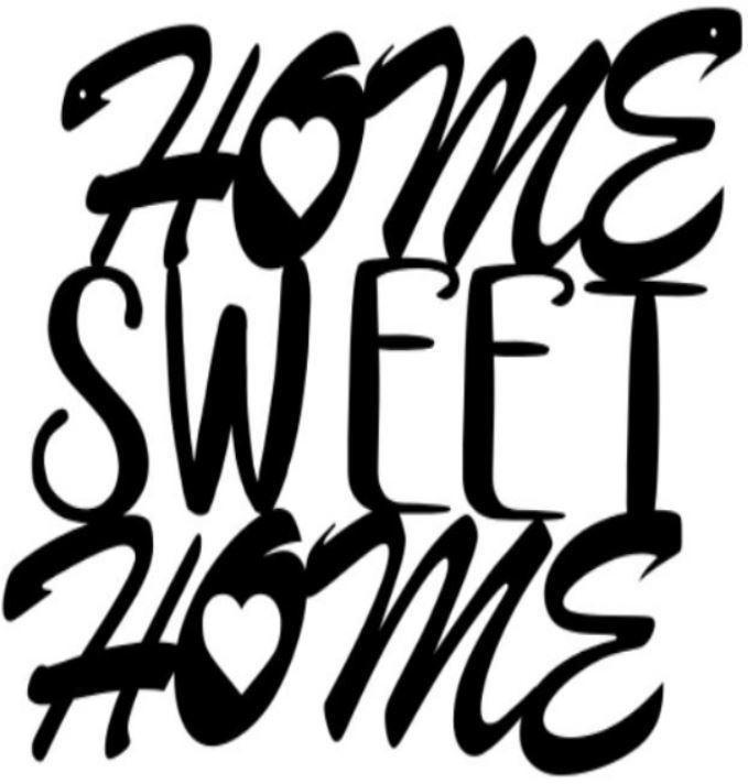 Home Sweet Home decor letter